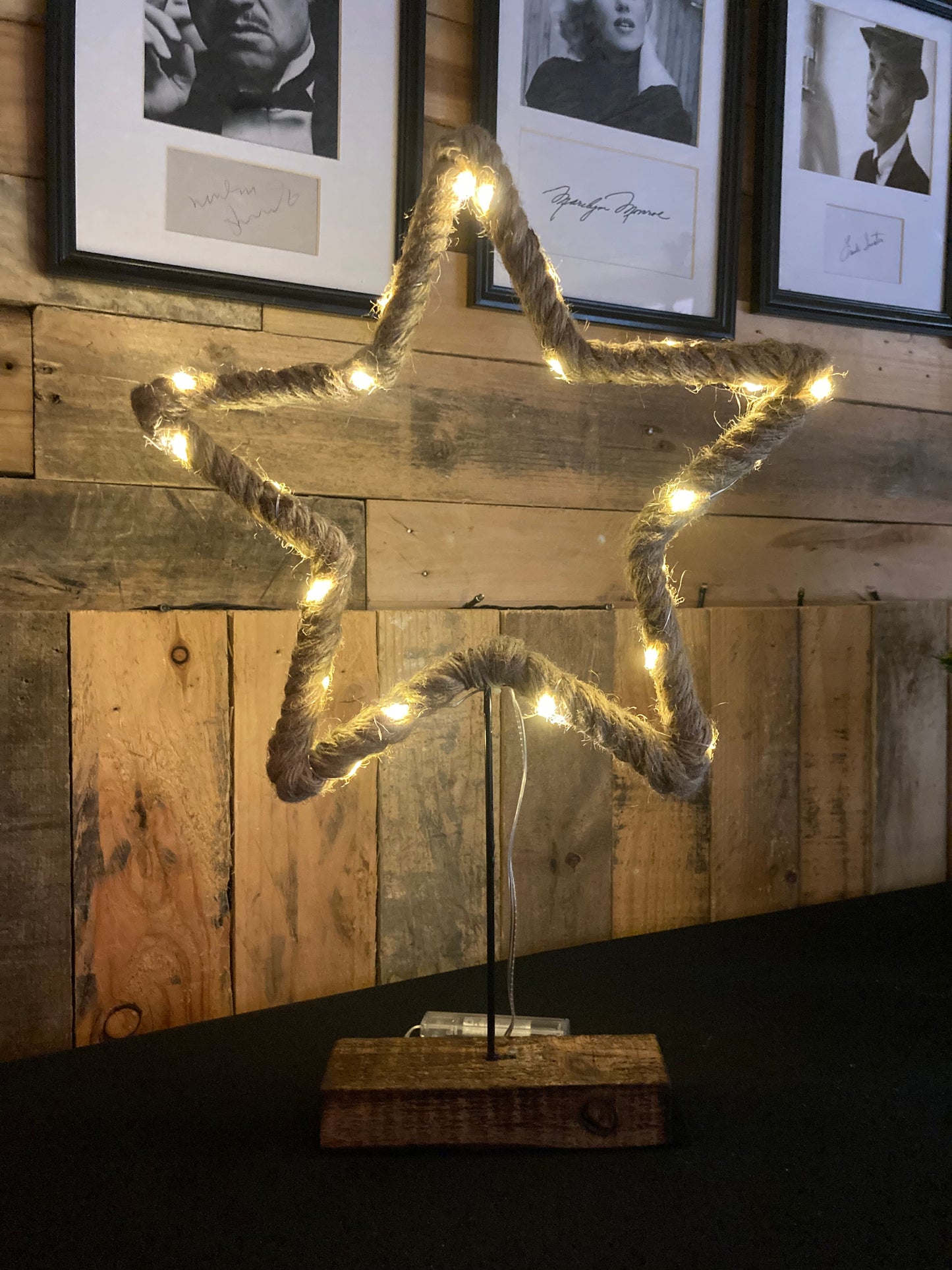 Standing Star Rope Light