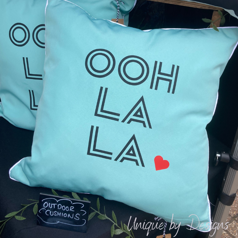 OOH LA LA Large Outdoor Cushion (50x50)