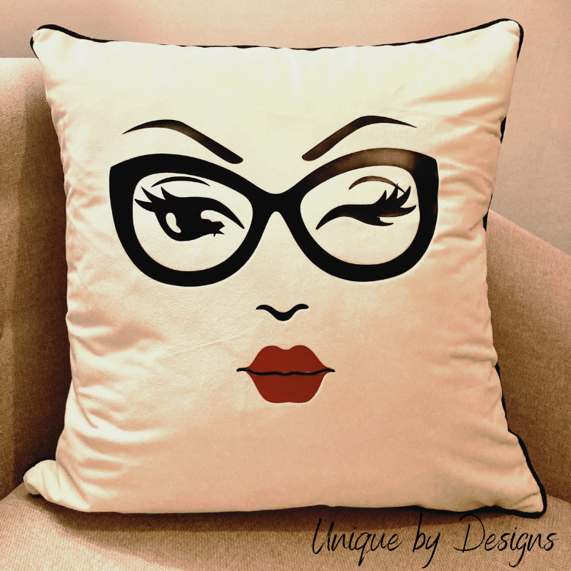 Sexy Lady Cushion (50x50) - (ONLY 2 AVAILABLE)