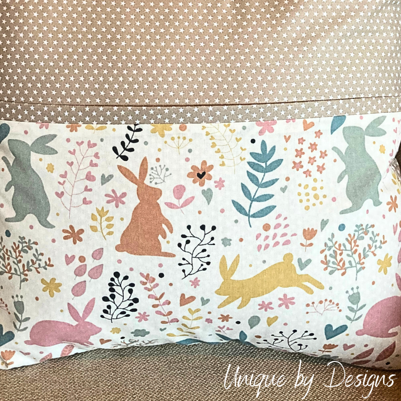 Woodland Bunny Book Cushion (40x40) (LIMITED EDITION - ONLY 2 AVAILABLE)