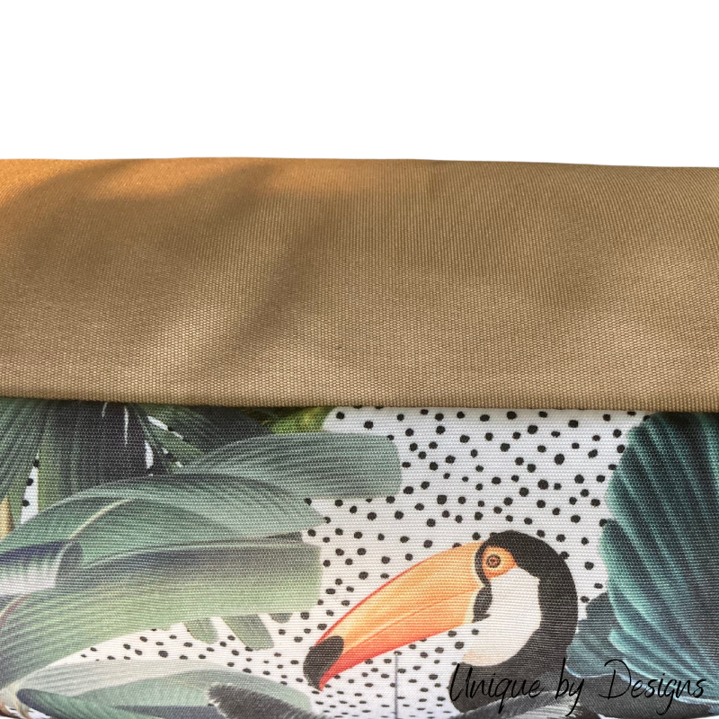 Tropical Print Outdoor Cushion (45x45) (ONLY 3 LEFT!!)