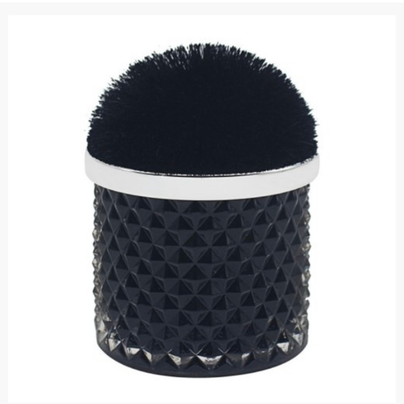 Luxury Black Pom Pom Candle