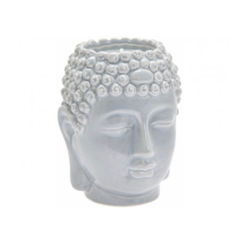 Tranquil Ceramic Buddha Candle